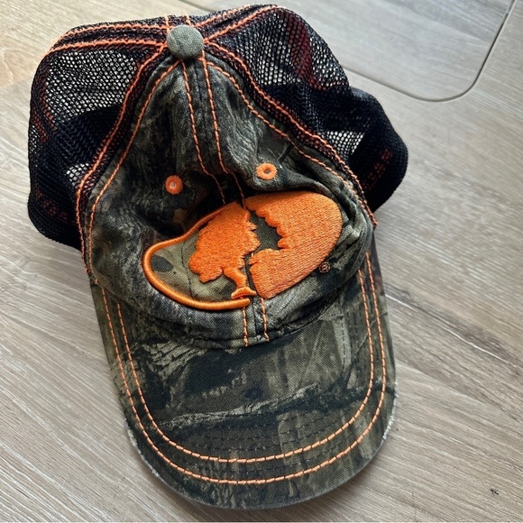Outdoor cap mossy oak camo trucker hat - Picture 1 of 5